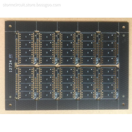 Double-Sided PCB Boards Matt black 1.2mm 1OZ